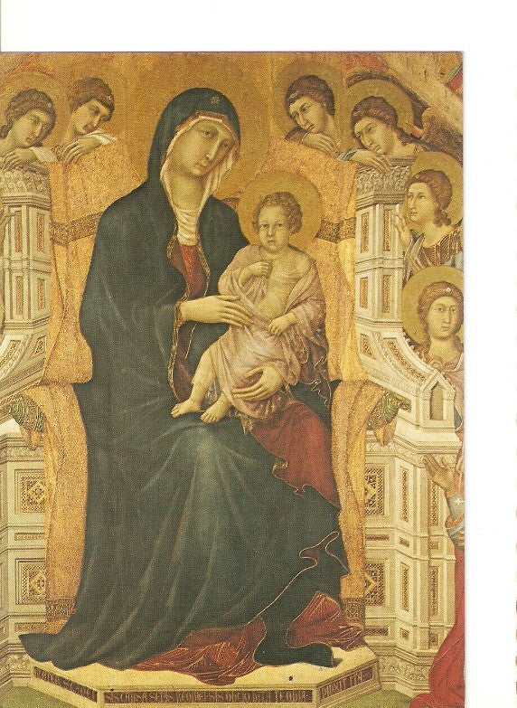Postal 021021 : Duccio di boninsegna - La Maestà