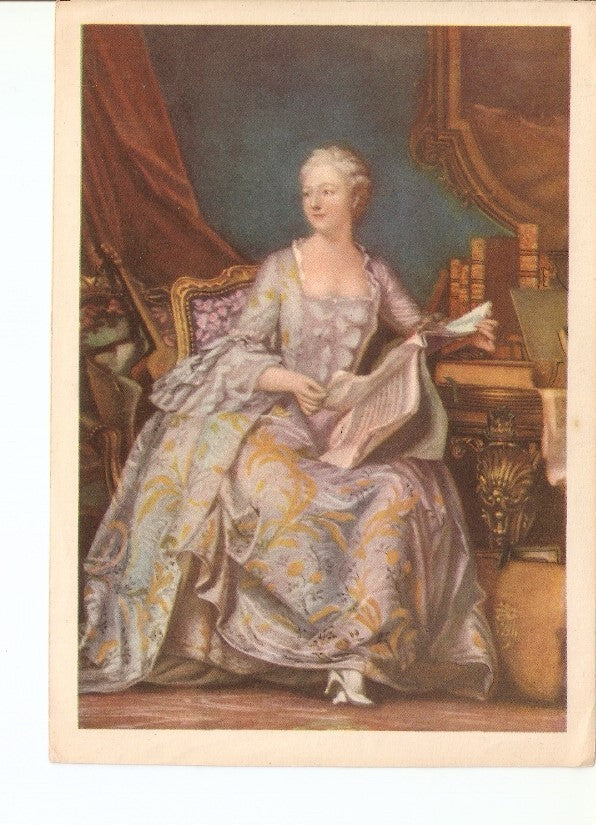 Postal 021045 : Mme. De Pompadour - M.Q. de la Tour