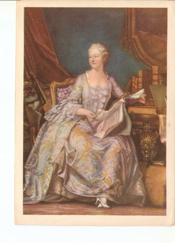 Postal 021045 : Mme. De Pompadour - M.Q. de la Tour