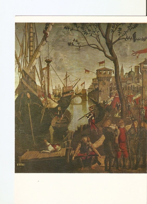 Postal 021048 : Vittore Carpaccio, Arrivo a Colonia