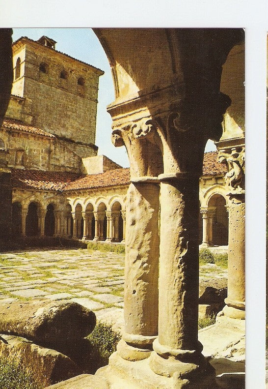 Postal 021070 : Linterna desde el Claustro, Santillana del Mar - Santander