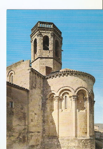 Postal 021072 : Absis i Campanar del temple, Santi Marti Sarroca - Barcelona