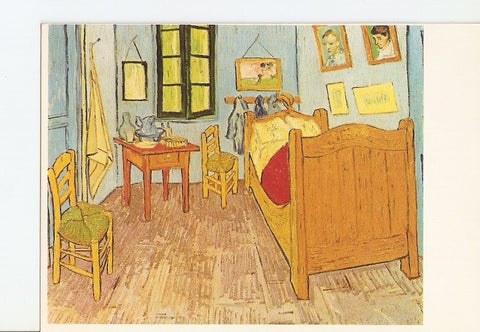 Postal 021088 : La chambre de Van Gogh