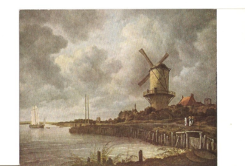 Postal 021091 : Mill near Wijk bij Duurstede - Amsterdam