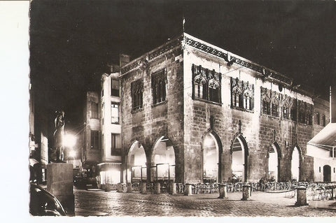 Postal 021111 : La Loge la nuit - Perpignan