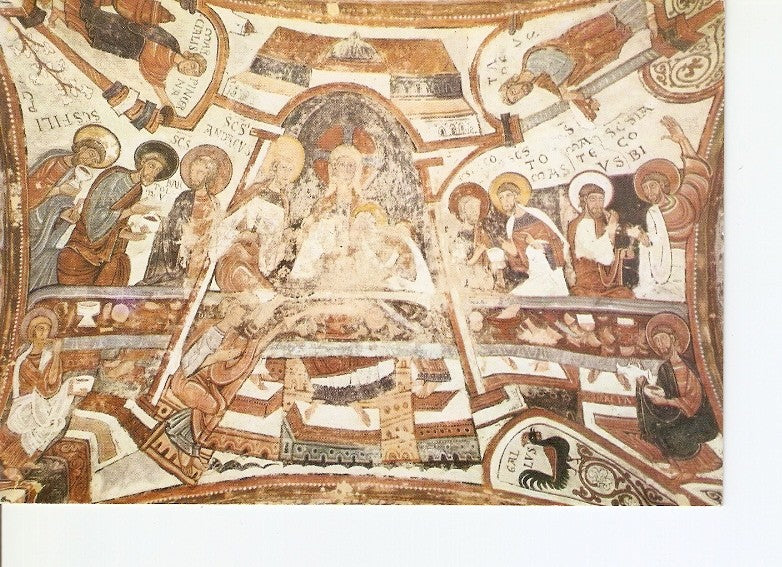 Postal 021116 : Decoracion del Panteon de los Reyes. Ultima cena