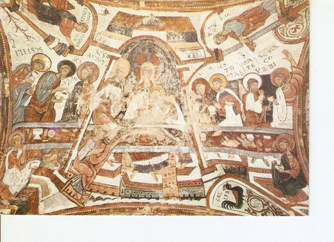 Postal 021116 : Decoracion del Panteon de los Reyes. Ultima cena