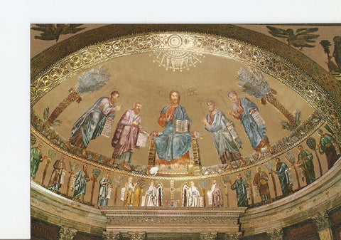 Postal 021121 : Mosaic of Apsis - Roma