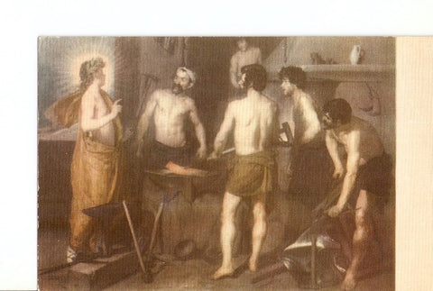 Postal 021133 : La fragua de Vulcano (Velaquez)
