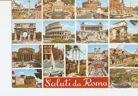 Postal 021150 : Saluti da Roma