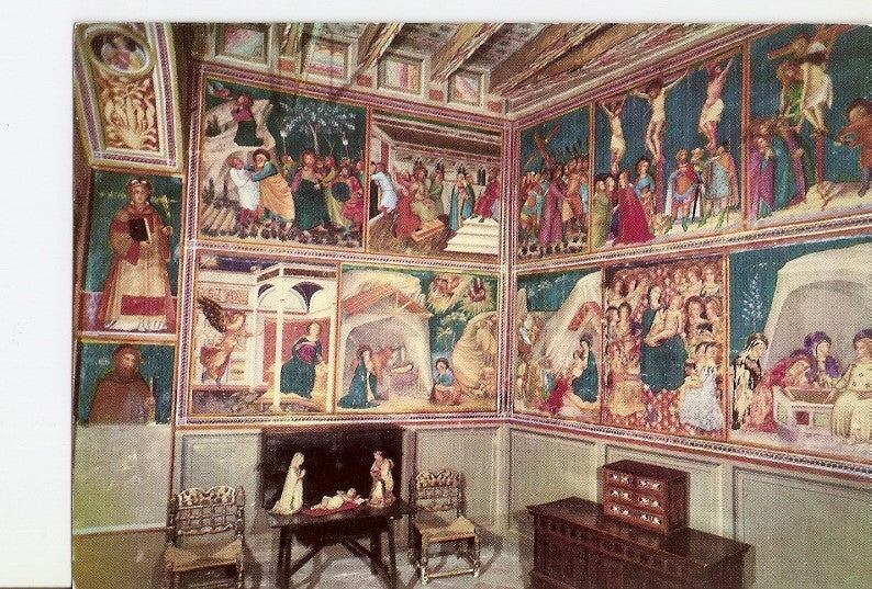 Postal 021178 : Decoracion de la Capella de Sant Miquel, Ferrer Bassa