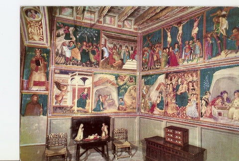 Postal 021178 : Decoracion de la Capella de Sant Miquel, Ferrer Bassa