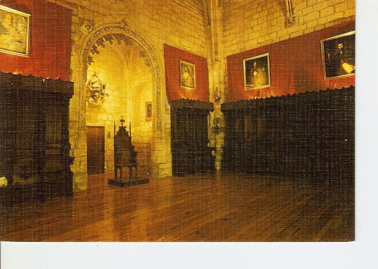 Postal 021185 : Sala Capitular y Capilla de Santa Catalina - Burgos