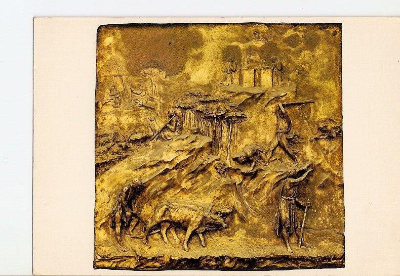 Postal 021190 : The First Labour and Cain Slays Abel - Firenze