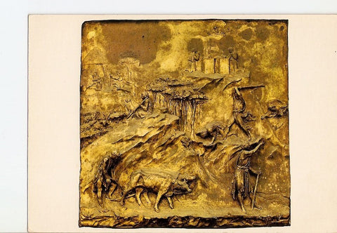 Postal 021190 : The First Labour and Cain Slays Abel - Firenze