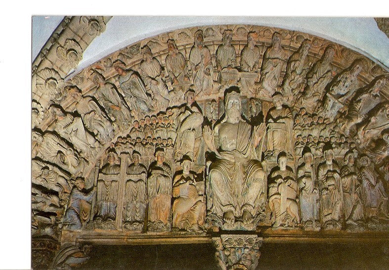 Postal 021193 : Arco Central del Portico de la Gloria, Santiago de Compostela