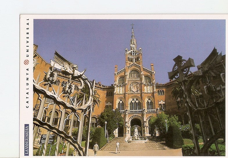 Postal 021196 : Hospital de la Santa Creu i de Sant Pau
