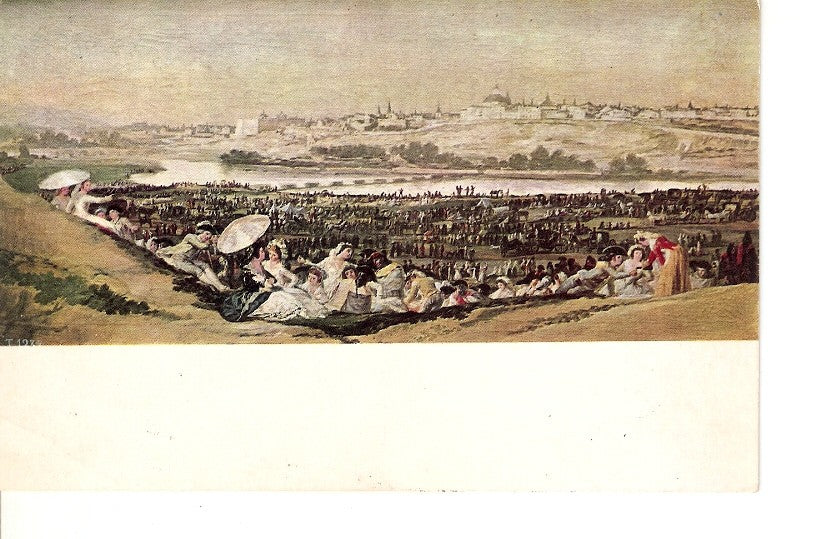 Postal 021201 : La Pradera de San Isidro, Goya