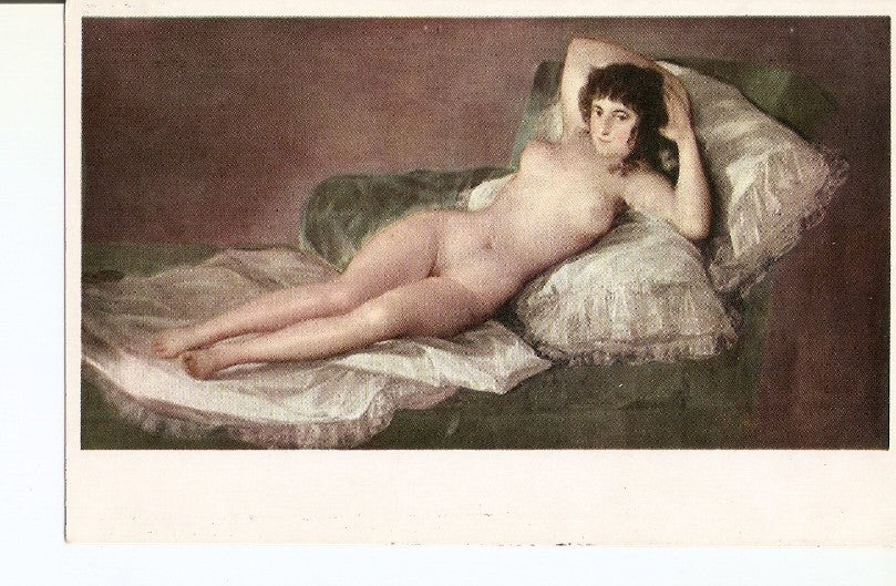 Postal 021205 : Maja desnuda, Goya