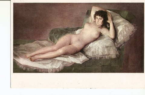 Postal 021205 : Maja desnuda, Goya