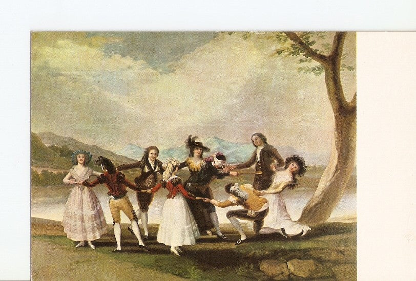 Postal 021206 : La gallina ciega, Goya