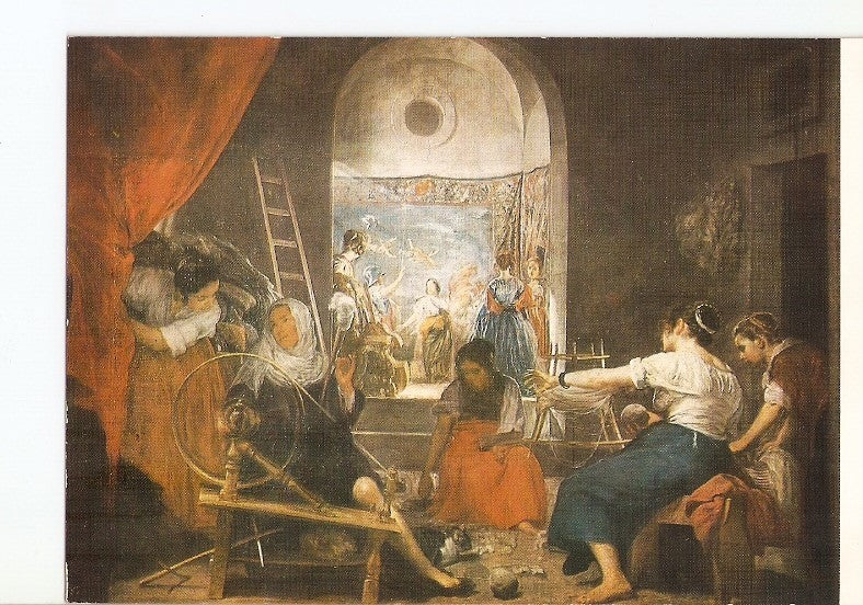 Postal 021236 : Las Hilanderas, Velazquez