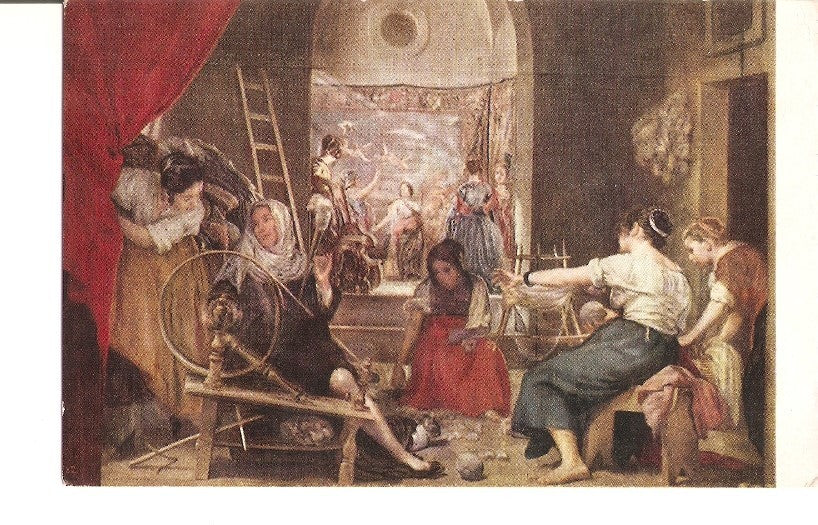 Postal 021238 : Las Hilanderas, Velazquez
