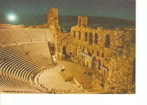 Postal 021249 : The Odeon of Herodes Atticus -Athenes