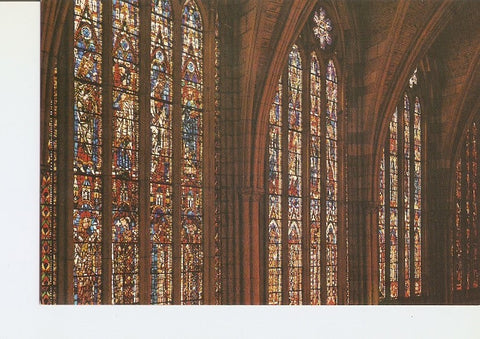 Postal 021250 : Vidirieras catedral de Leon