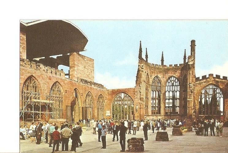 Postal 021251 : The old Cathedral ruins, Coventry