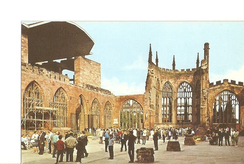 Postal 021251 : The old Cathedral ruins, Coventry