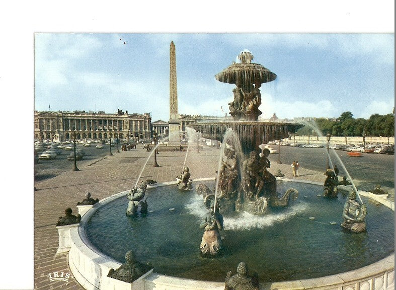 Postal 021266 : La place de la Concorde - Paris