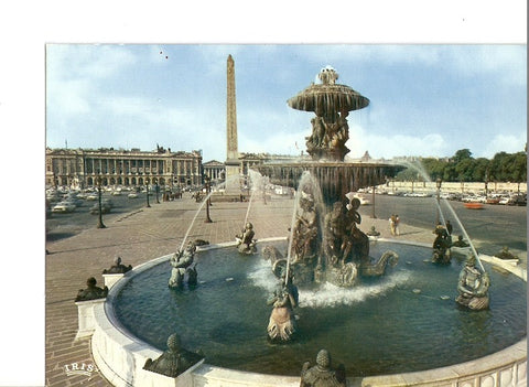 Postal 021266 : La place de la Concorde - Paris