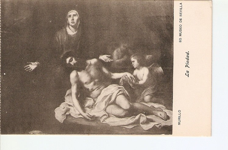 Postal 021267 : La Piedad, Murillo. Museo de Sevilla