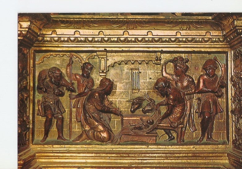 Postal 021269 : Relieve altar, Catedral de Logroño