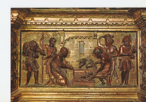 Postal 021269 : Relieve altar, Catedral de Logroño