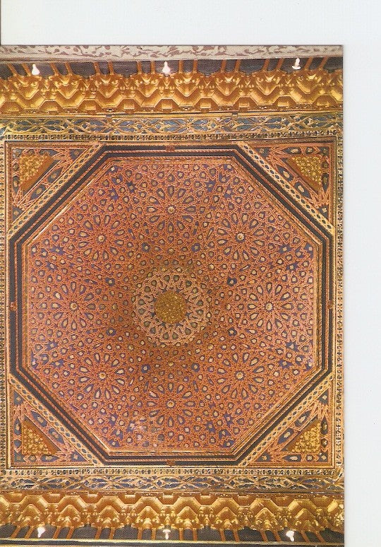Postal 021312 : Artesonado de la Sala Solio, Alcazar de Segovia