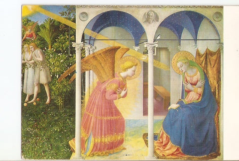 Postal 021324 : La Anunciacion, Fra Angelico