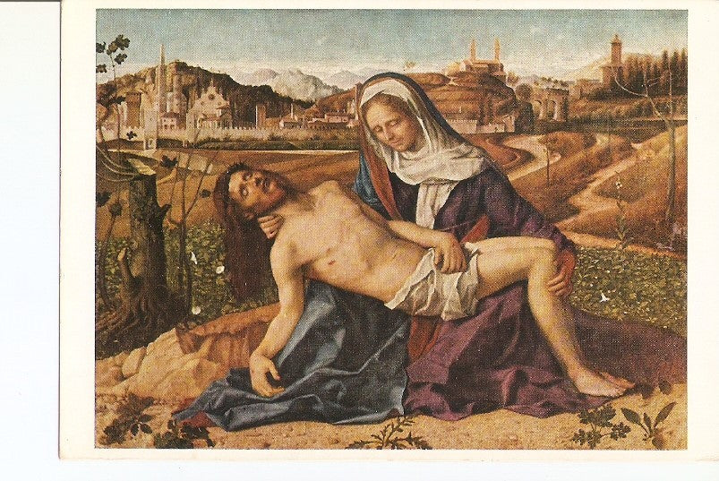 Postal 021332 : Pietà. Giovanni Bellini