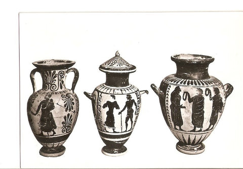 Postal 021356 : Ceramics Etruscan of imitation Attica, Orvieto