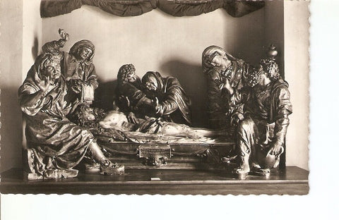 Postal 021372 : Escultura entierro de Cristo