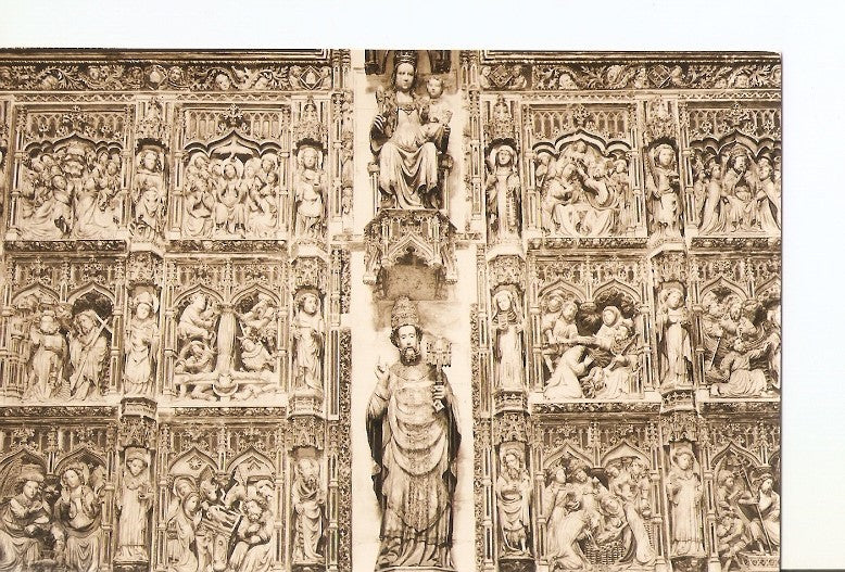 Postal 021388 : Retablo Santa Iglesia Catedral