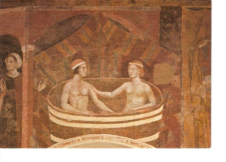 Postal 021428 : Wedding scene by Niccolo di Segna