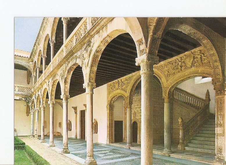 Postal 021436 : Patio Museo de Santa Cruz