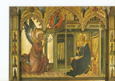 Postal 021478 : The annunciation of the Virgin