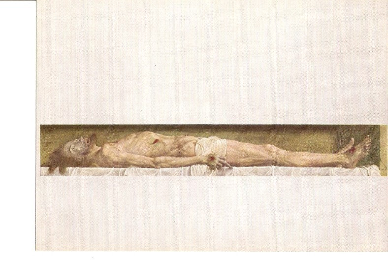 Postal 021483 : Christ in the tomb