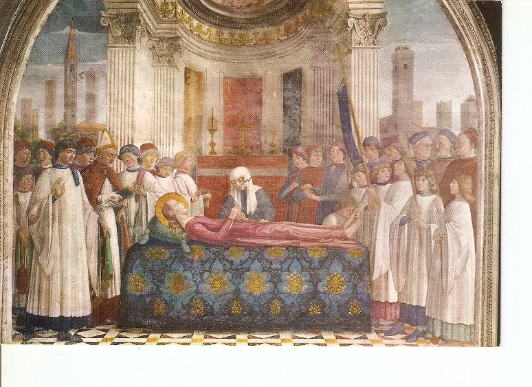 Postal 021488 : St. Fina obsequies and miracles