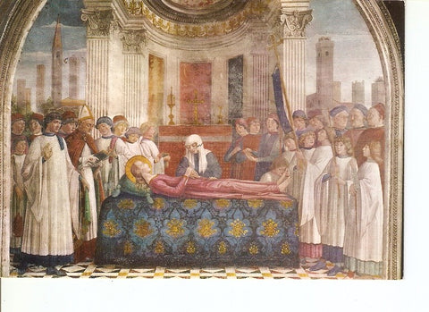 Postal 021488 : St. Fina obsequies and miracles