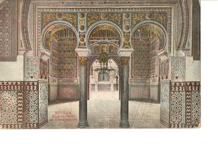 Postal 021521 : Alcazar-salon de embajadores