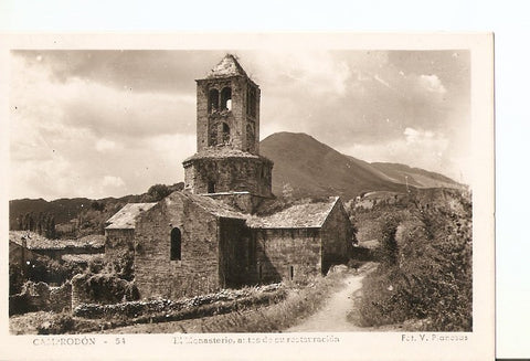 Postal 021553 : El monasterio antes de su reparacion